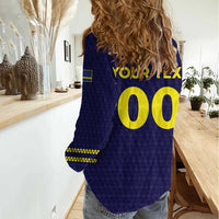 Custom Football 2026 Curacao Women Casual Shirt Small island BIG dreams