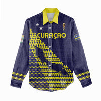 Custom Football 2026 Curacao Women Casual Shirt Small island BIG dreams