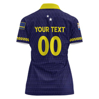 Custom Football 2026 Curacao Women Polo Shirt Small island BIG dreams