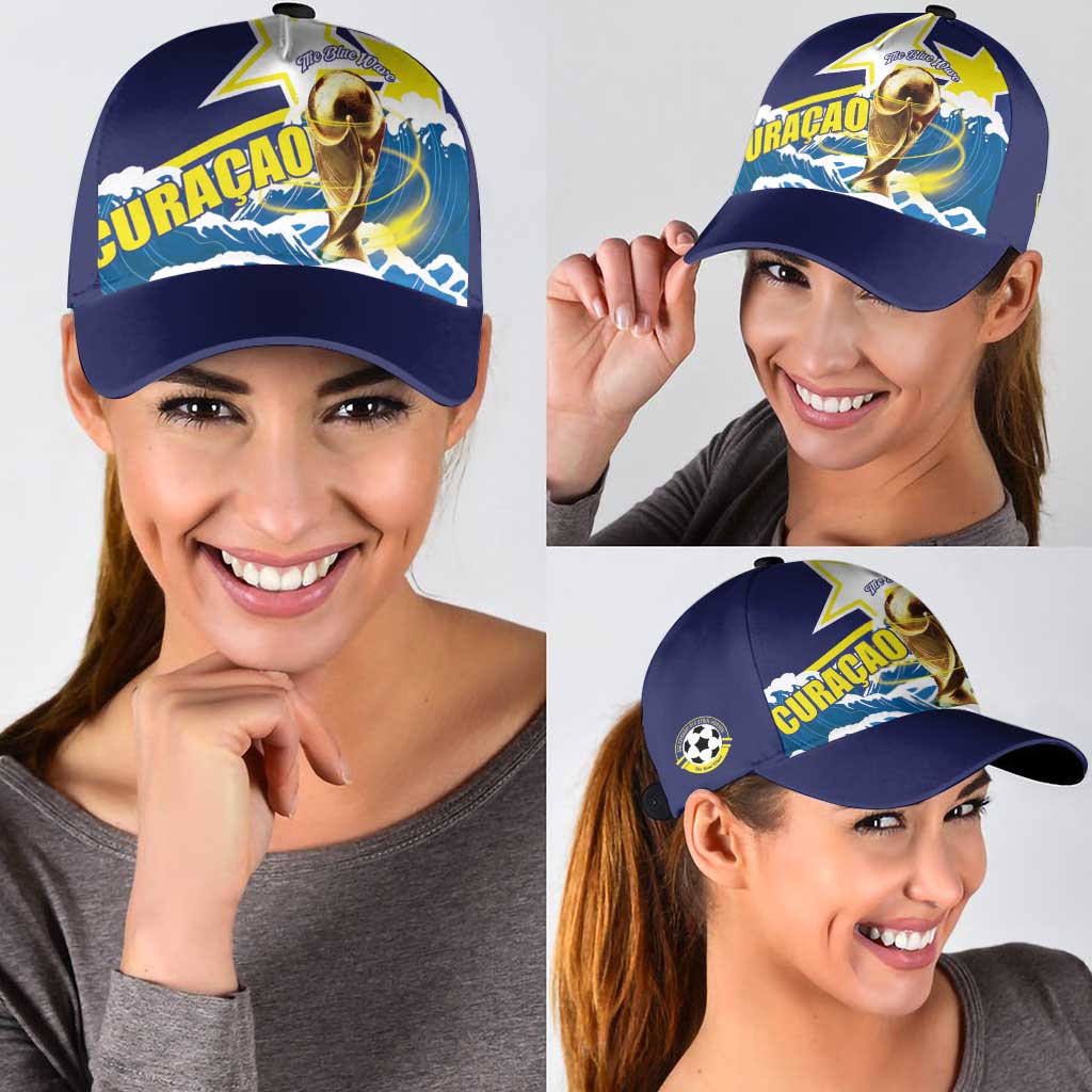 Football 2026 Curacao Classic Cap The Blue Wave Come On