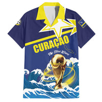 Custom Football 2026 Curacao Hawaiian Shirt The Blue Wave Come On