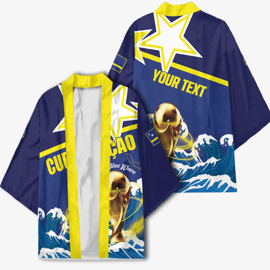 Custom Football 2026 Curacao Kimono The Blue Wave Come On