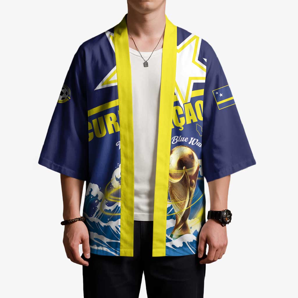 Custom Football 2026 Curacao Kimono The Blue Wave Come On