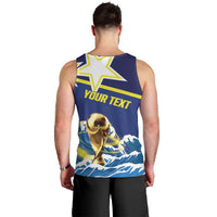 Custom Football 2026 Curacao Men Tank Top The Blue Wave Come On