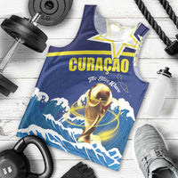 Custom Football 2026 Curacao Men Tank Top The Blue Wave Come On