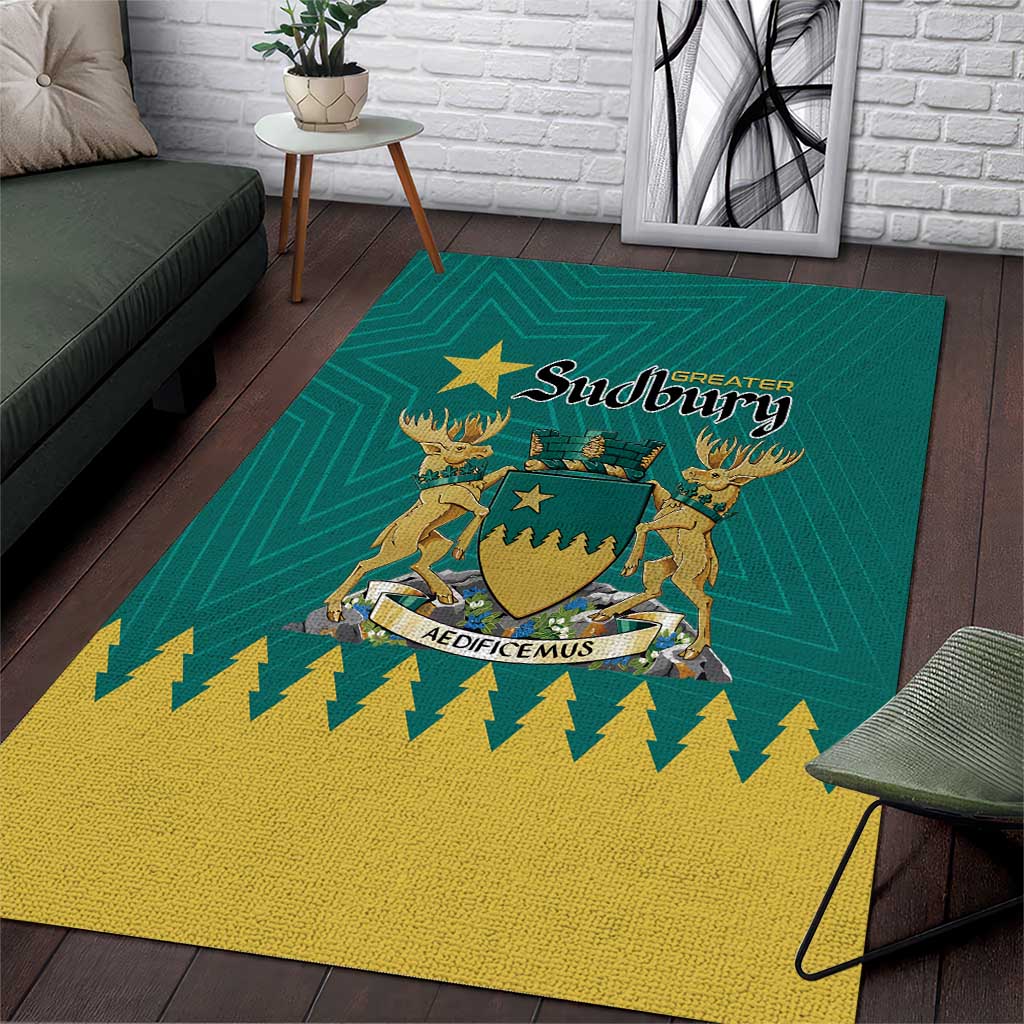 Canada Greater Sudbury Area Rug The Nickel Capital Aedificemus