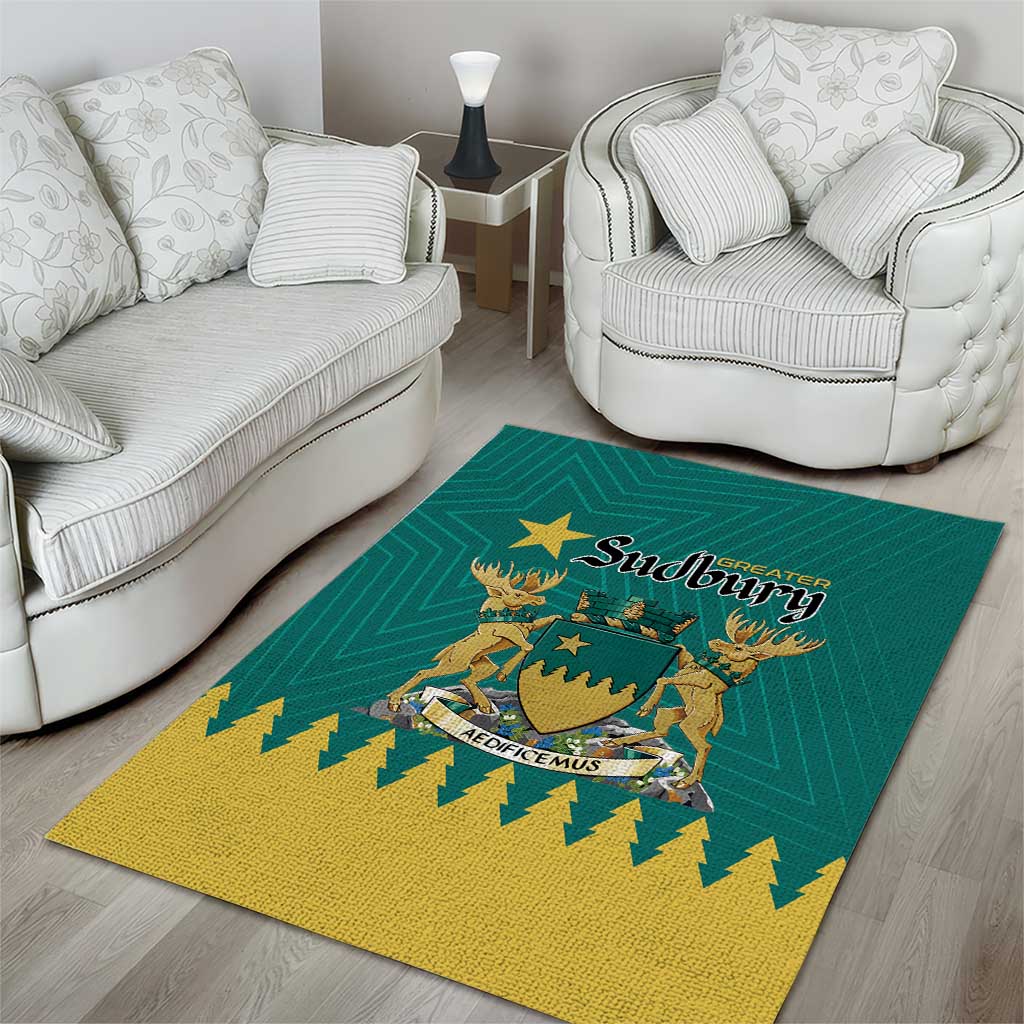 Canada Greater Sudbury Area Rug The Nickel Capital Aedificemus