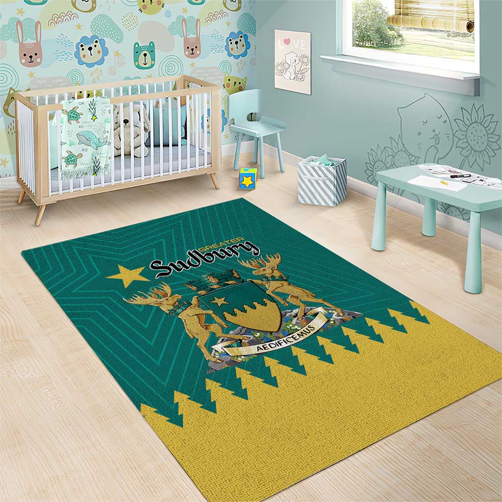 Canada Greater Sudbury Area Rug The Nickel Capital Aedificemus