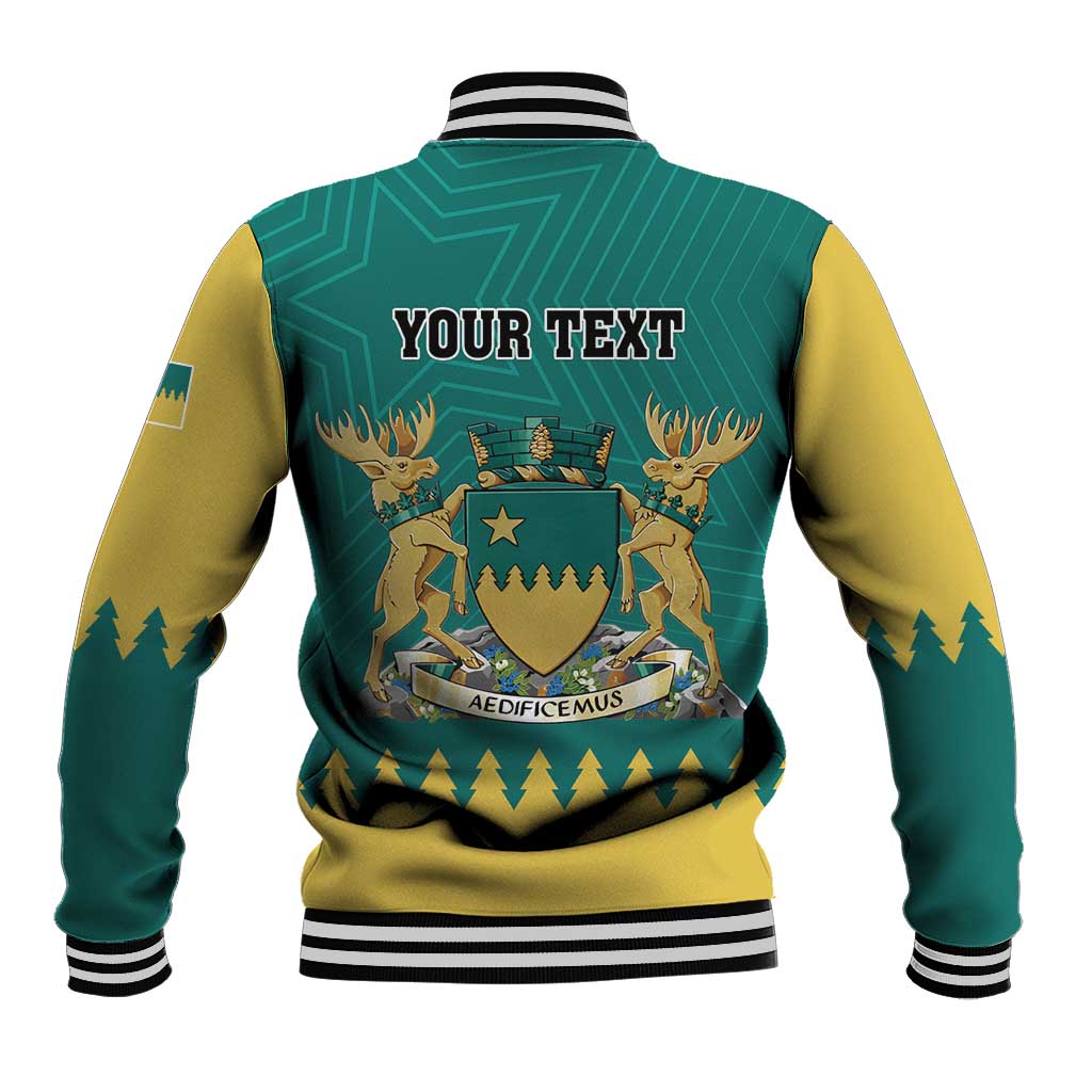 Personalised Canada Greater Sudbury Baseball Jacket The Nickel Capital Aedificemus