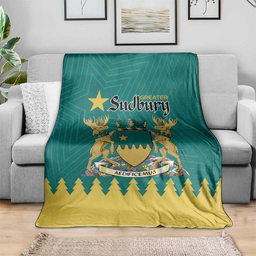 Canada Greater Sudbury Blanket The Nickel Capital Aedificemus