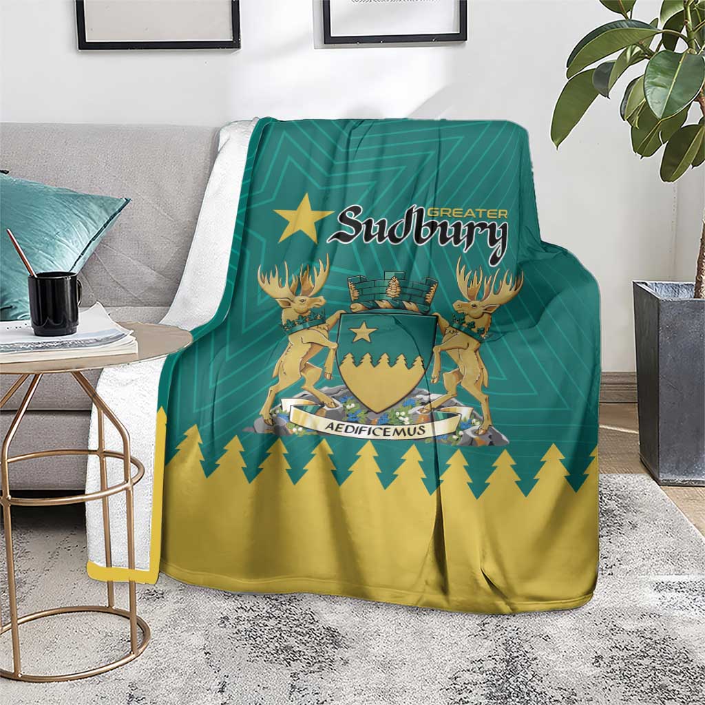 Canada Greater Sudbury Blanket The Nickel Capital Aedificemus