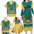 Personalised Canada Greater Sudbury Family Matching Long Sleeve Bodycon Dress and Hawaiian Shirt The Nickel Capital Aedificemus
