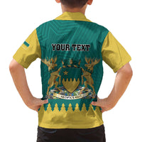 Personalised Canada Greater Sudbury Family Matching Off The Shoulder Long Sleeve Dress and Hawaiian Shirt The Nickel Capital Aedificemus