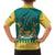 Personalised Canada Greater Sudbury Family Matching Off The Shoulder Long Sleeve Dress and Hawaiian Shirt The Nickel Capital Aedificemus