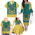 Personalised Canada Greater Sudbury Family Matching Off The Shoulder Long Sleeve Dress and Hawaiian Shirt The Nickel Capital Aedificemus