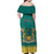 Personalised Canada Greater Sudbury Family Matching Off Shoulder Maxi Dress and Hawaiian Shirt The Nickel Capital Aedificemus