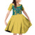 Personalised Canada Greater Sudbury Family Matching Off Shoulder Short Dress and Hawaiian Shirt The Nickel Capital Aedificemus