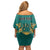 Personalised Canada Greater Sudbury Family Matching Off Shoulder Short Dress and Hawaiian Shirt The Nickel Capital Aedificemus