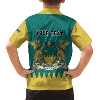 Personalised Canada Greater Sudbury Family Matching Summer Maxi Dress and Hawaiian Shirt The Nickel Capital Aedificemus