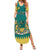 Personalised Canada Greater Sudbury Family Matching Summer Maxi Dress and Hawaiian Shirt The Nickel Capital Aedificemus