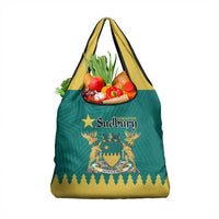 Canada Greater Sudbury Grocery Bag The Nickel Capital Aedificemus