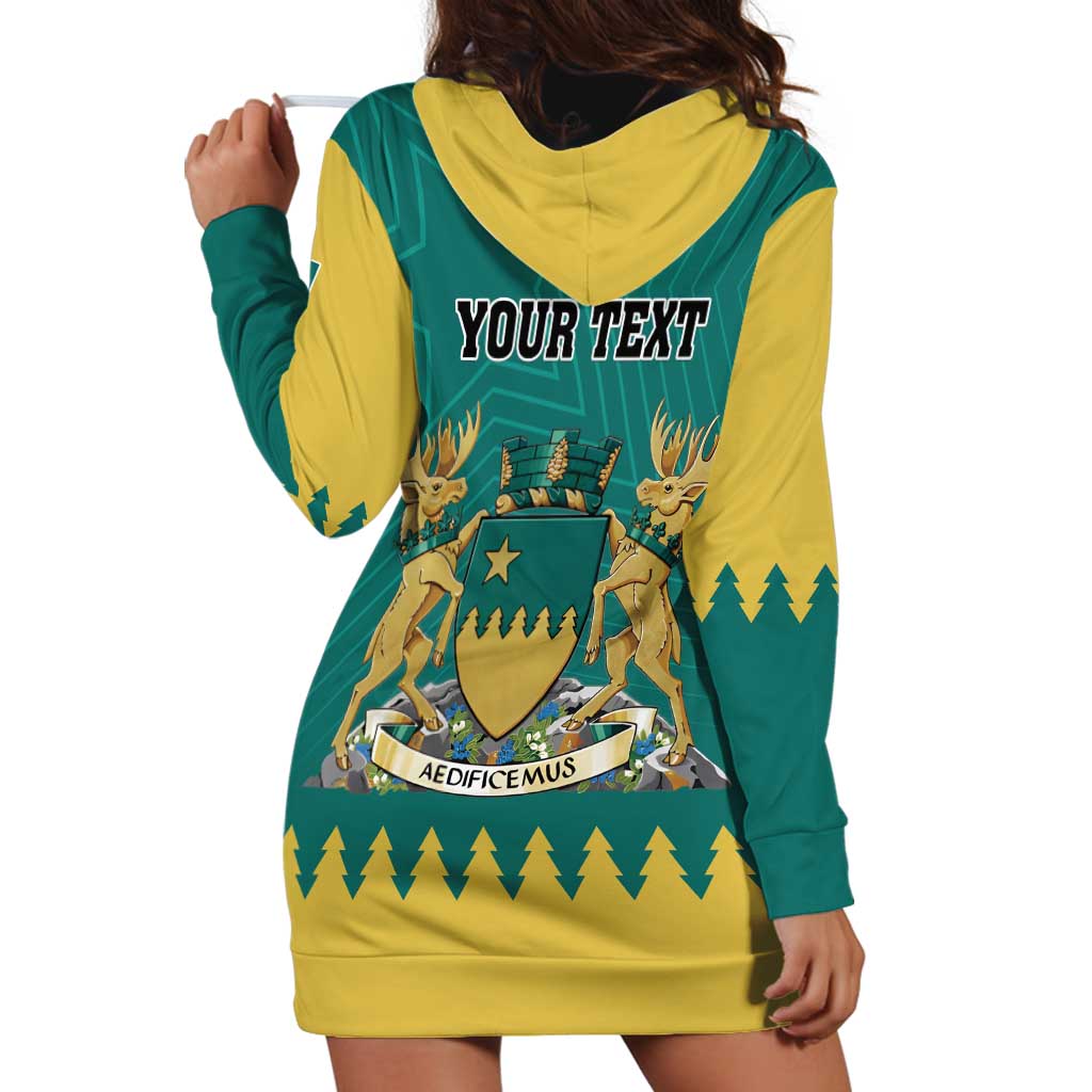 Personalised Canada Greater Sudbury Hoodie Dress The Nickel Capital Aedificemus