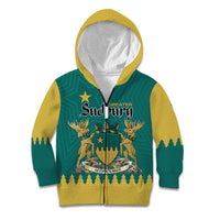 Personalised Canada Greater Sudbury Kid Hoodie The Nickel Capital Aedificemus