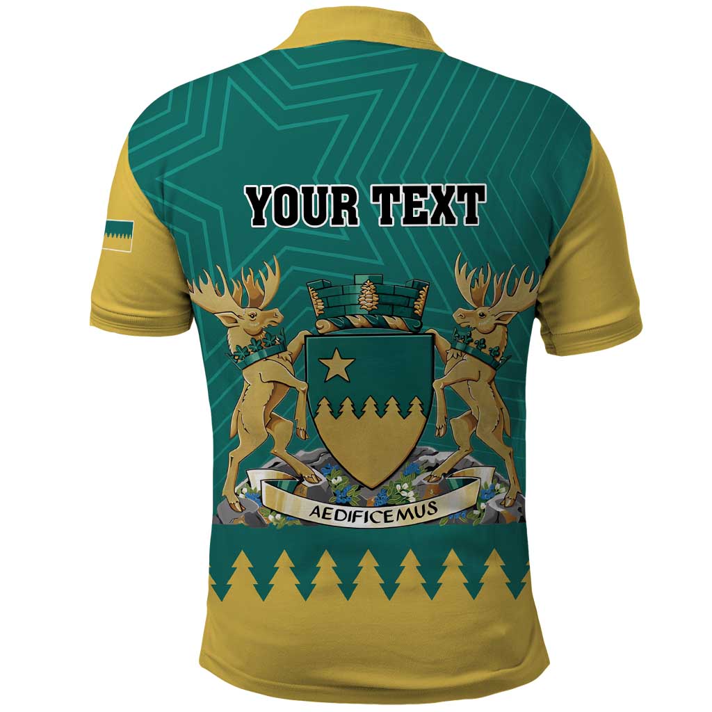 Personalised Canada Greater Sudbury Polo Shirt The Nickel Capital Aedificemus