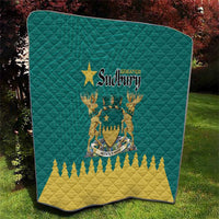 Canada Greater Sudbury Quilt The Nickel Capital Aedificemus