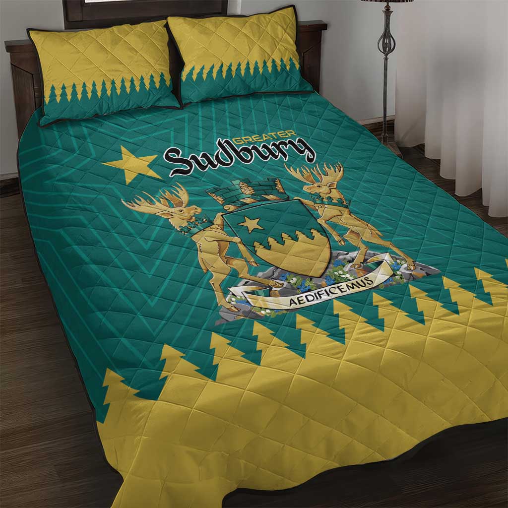 Canada Greater Sudbury Quilt Bed Set The Nickel Capital Aedificemus