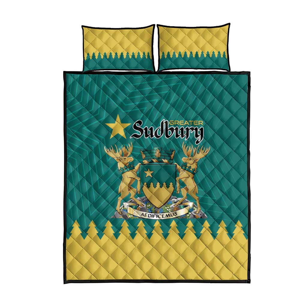 Canada Greater Sudbury Quilt Bed Set The Nickel Capital Aedificemus