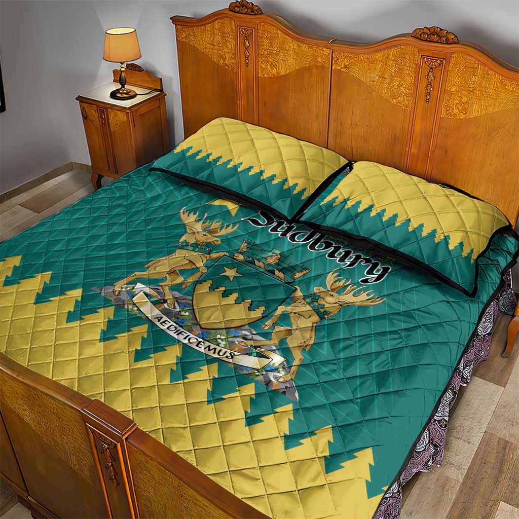 Canada Greater Sudbury Quilt Bed Set The Nickel Capital Aedificemus