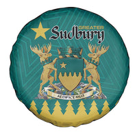 Canada Greater Sudbury Spare Tire Cover The Nickel Capital Aedificemus
