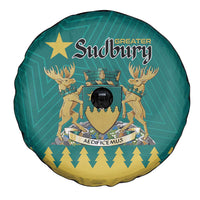 Canada Greater Sudbury Spare Tire Cover The Nickel Capital Aedificemus
