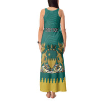 Personalised Canada Greater Sudbury Tank Maxi Dress The Nickel Capital Aedificemus