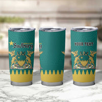 Personalised Canada Greater Sudbury Tumbler Cup The Nickel Capital Aedificemus