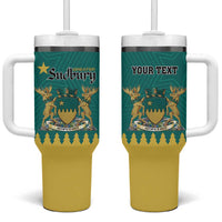 Personalised Canada Greater Sudbury Tumbler With Handle The Nickel Capital Aedificemus