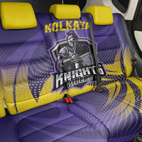 Kolkata 2025 Cricket Knight Riders Back Car Seat Cover Korbo Lorbo Jeetbo