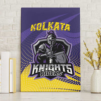 Kolkata 2025 Cricket Knight Riders Canvas Wall Art Korbo Lorbo Jeetbo