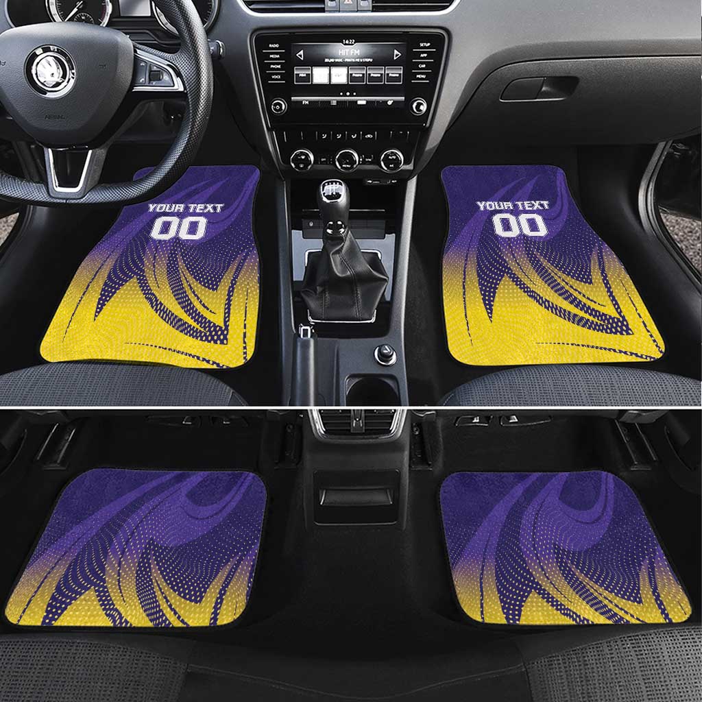 Kolkata 2025 Cricket Knight Riders Car Mats Korbo Lorbo Jeetbo