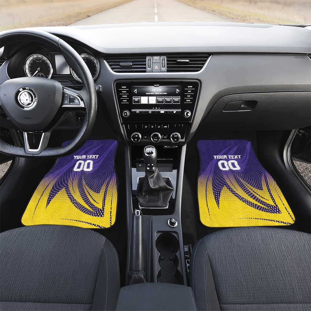 Kolkata 2025 Cricket Knight Riders Car Mats Korbo Lorbo Jeetbo