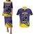 Custom Kolkata 2025 Cricket Knight Riders Couples Matching Puletasi and Hawaiian Shirt Korbo Lorbo Jeetbo
