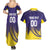 Custom Kolkata 2025 Cricket Knight Riders Couples Matching Summer Maxi Dress and Hawaiian Shirt Korbo Lorbo Jeetbo