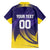 Custom Kolkata 2025 Cricket Knight Riders Family Matching Long Sleeve Bodycon Dress and Hawaiian Shirt Korbo Lorbo Jeetbo