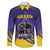 Custom Kolkata 2025 Cricket Knight Riders Family Matching Long Sleeve Bodycon Dress and Hawaiian Shirt Korbo Lorbo Jeetbo