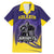 Custom Kolkata 2025 Cricket Knight Riders Family Matching Mermaid Dress and Hawaiian Shirt Korbo Lorbo Jeetbo