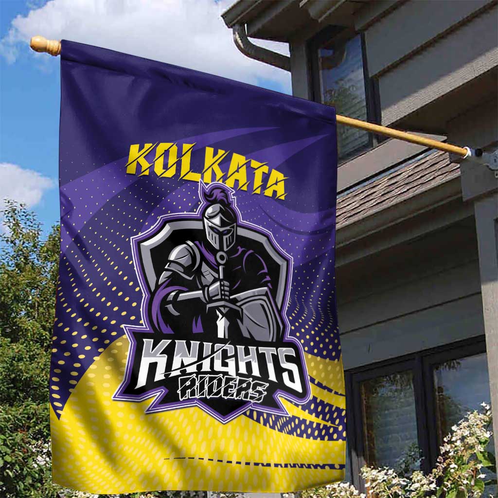 Kolkata 2025 Cricket Knight Riders Garden Flag Korbo Lorbo Jeetbo