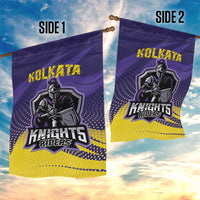 Kolkata 2025 Cricket Knight Riders Garden Flag Korbo Lorbo Jeetbo
