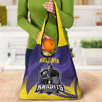 Kolkata 2025 Cricket Knight Riders Grocery Bag Korbo Lorbo Jeetbo