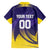 Custom Kolkata 2025 Cricket Knight Riders Hawaiian Shirt Korbo Lorbo Jeetbo